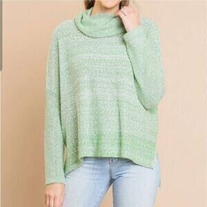 011 Umgee Cowl Neck Sweater